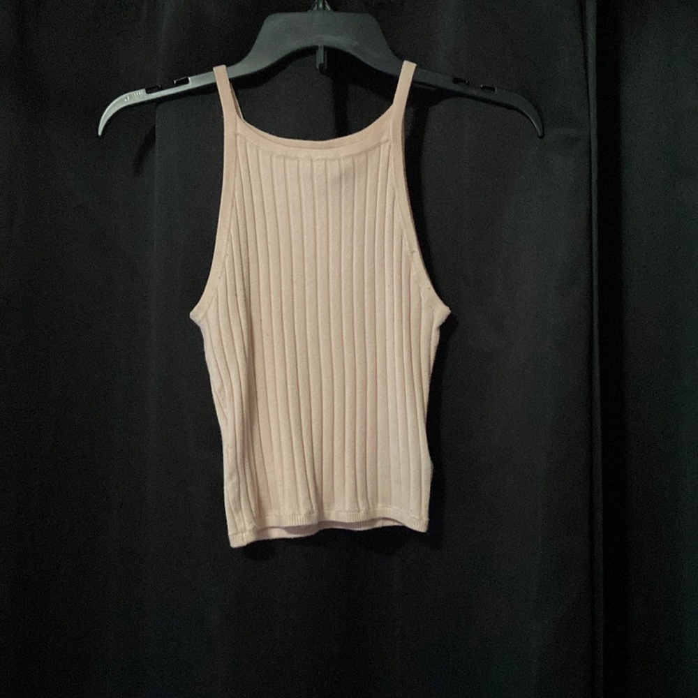 H&M pink halter top